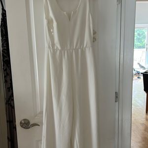 NWT Altered State White Jumpsuit size M